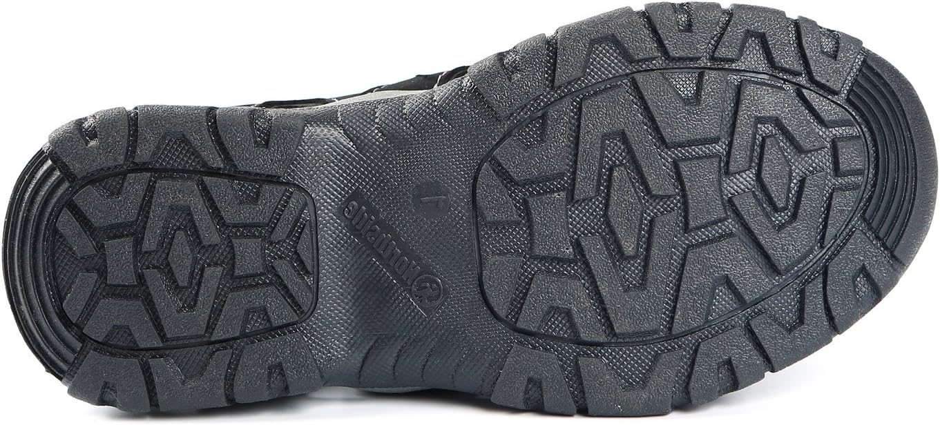 Northside unisex-child Burke II Athletic Sandal , Black/Red , 1 M US Little Kid