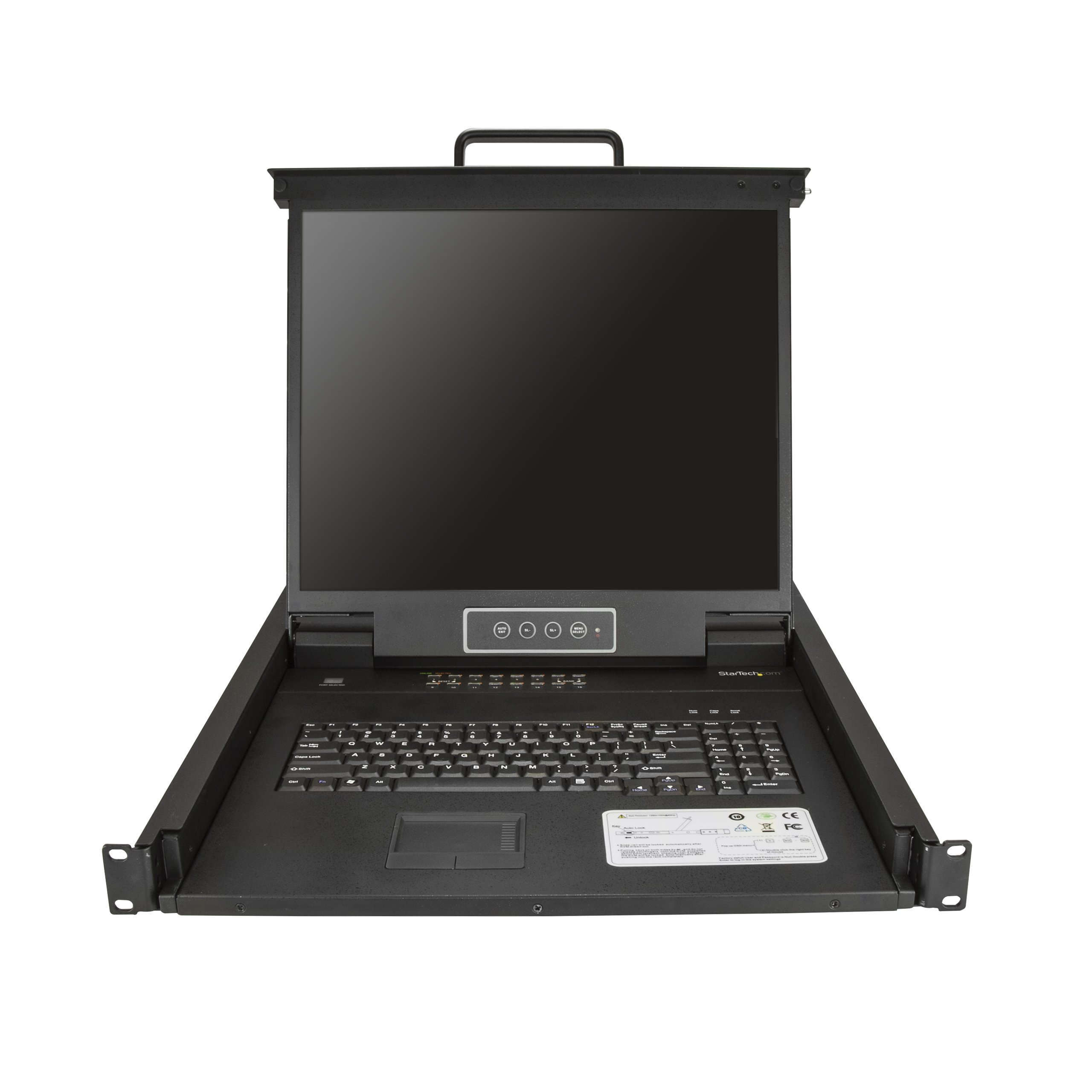 Amazon.com: StarTech.com Rackmount KVM Console - 1U - 19in