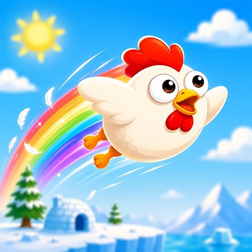 Birdie Golf Orbit: Chicken Launch - Sky Shot Swing Simulator, Cluck Space Bounce & Idle Golf Master