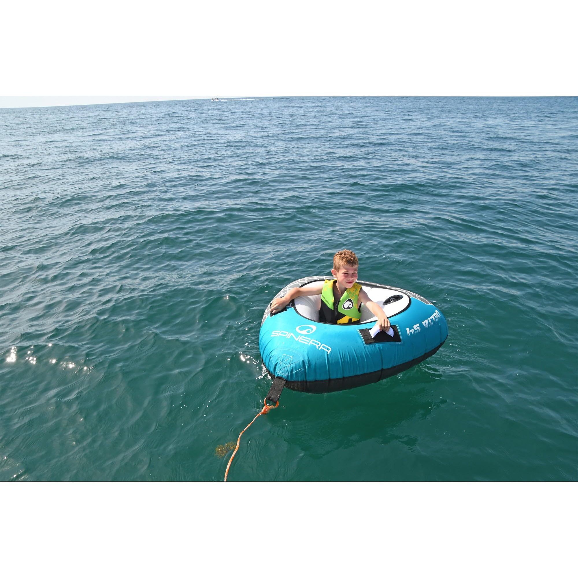 SPINERA Classic Towable Tubes, Wasserreifen. Donut & Triangle Design. 420D Nyloncover, gepolsterte Griffe mit Neopren, Verschiedene Größen für Kinder & Erwachsene