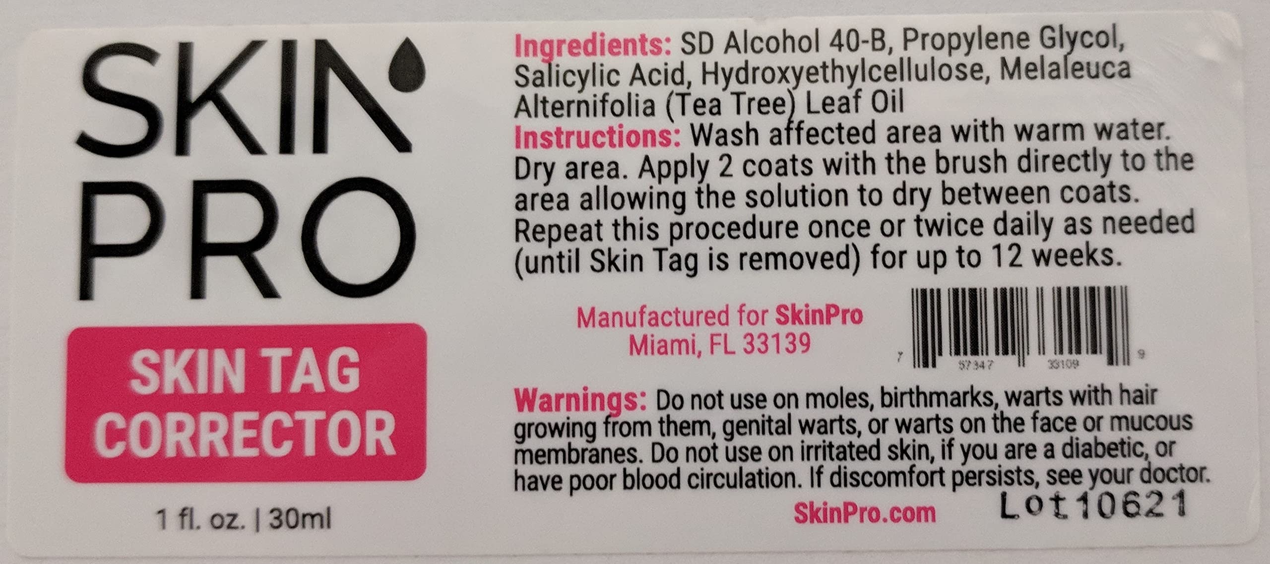 Buy SkinPro Skin Tag Remover Skin Tag Removers Serum with 25 Pure