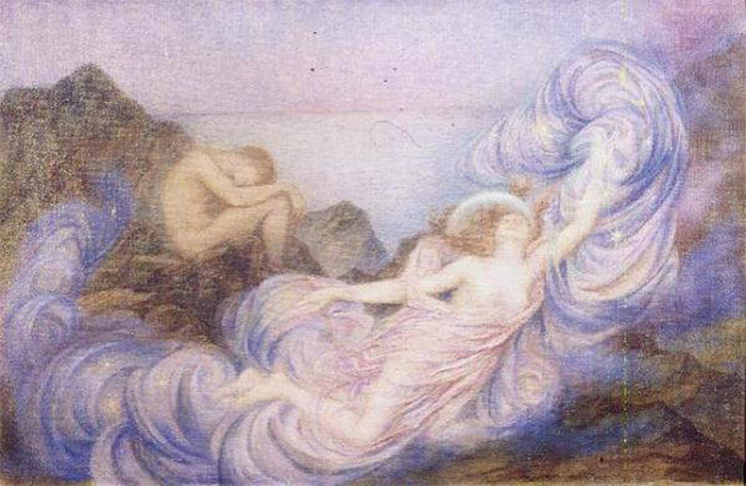 POSTERIIk Famous Print Pop Art Wall Art Graffiti Twilight by Evelyn De mrgans Art Prints for Home Decor 60x90cm