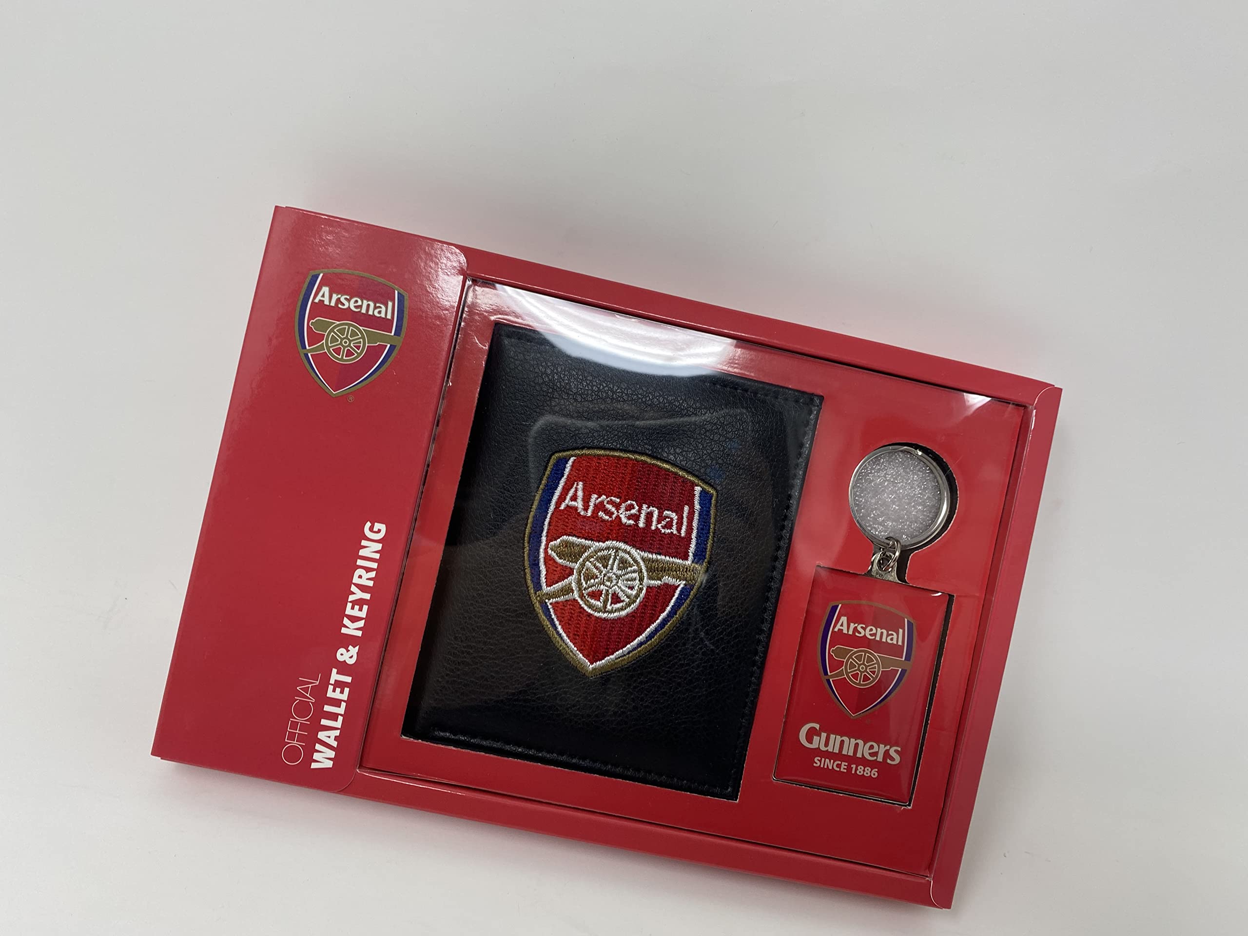 Arsenal FC - Juego de cartera y llavero de regalo