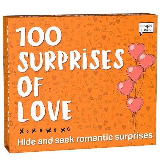 07. 100 Surprises of Love - Game for Couples - Gift for Married Couples - Couple Game - The Ultimate Christmas Gift for Any Kind of Couple - Reignite Romance and Strengthen Your Bond with 100 Heartwarming Surprises