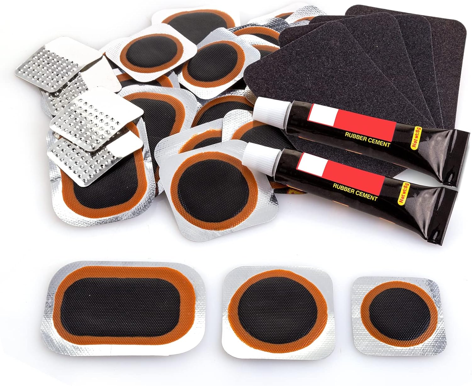 Bike Tire Repair Kits Bycicle Inner Tube Puncture Patch Kit with