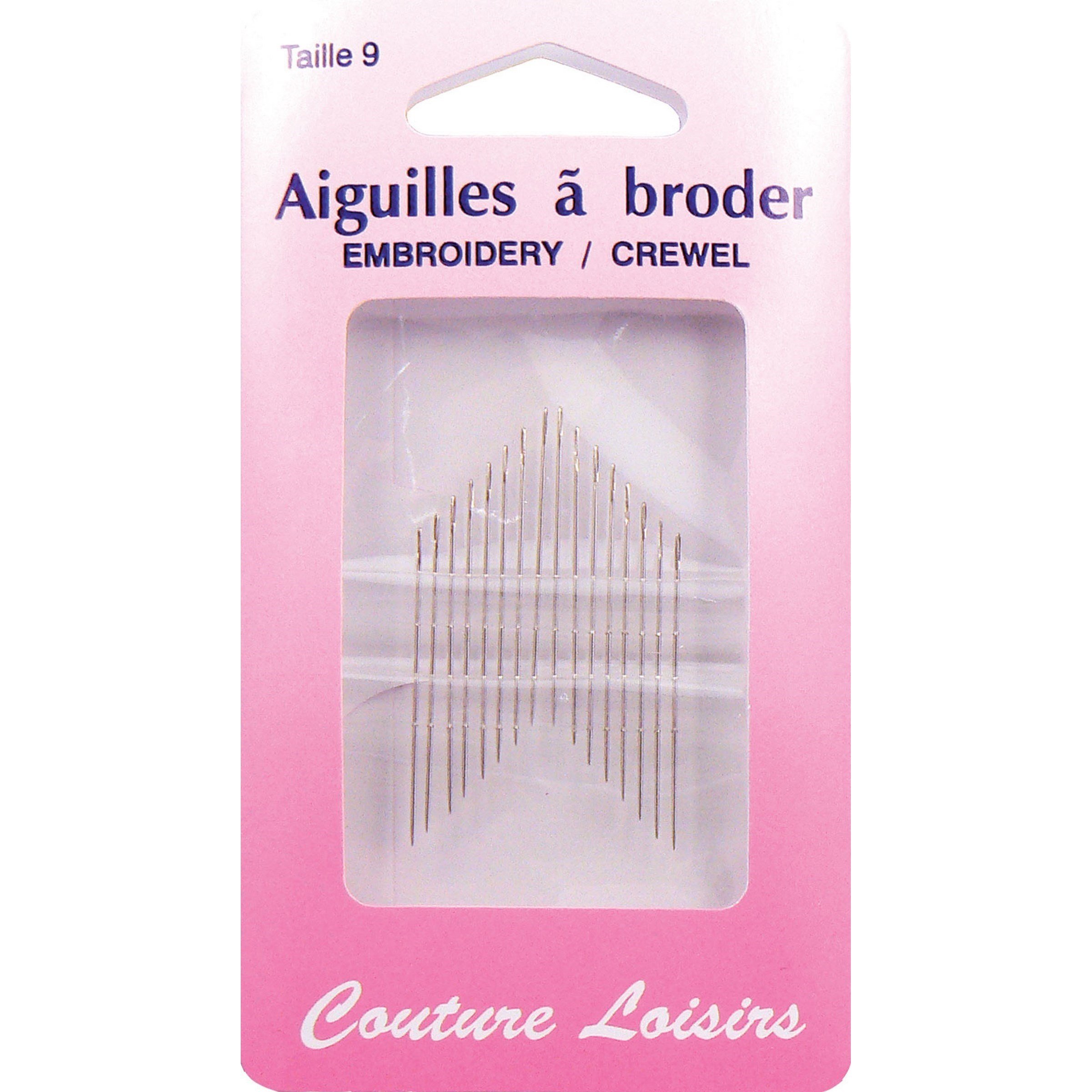 Hemline Hand Needles Embroidery Crewel Size 9 H200.9