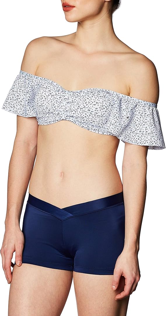 Intento Traje de Baño Mujer Top con Short Ropa, Zapatos y Accesorios