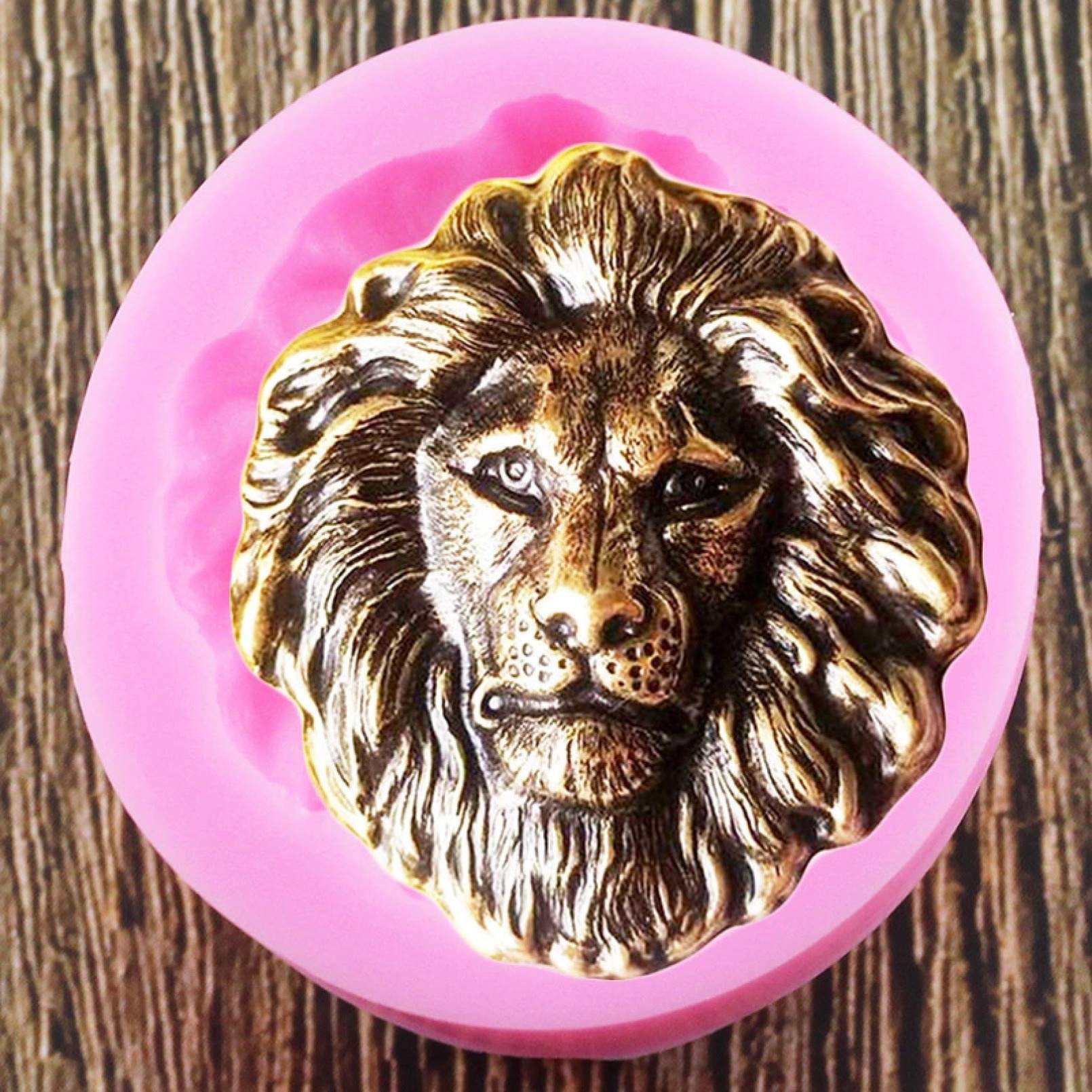 Generico Strumenti di Trucco Design Rossetto Fondente Stampi 3D Silicone Sapone Cioccolato Caramella Decorativa Cottura Bakeware Accessori