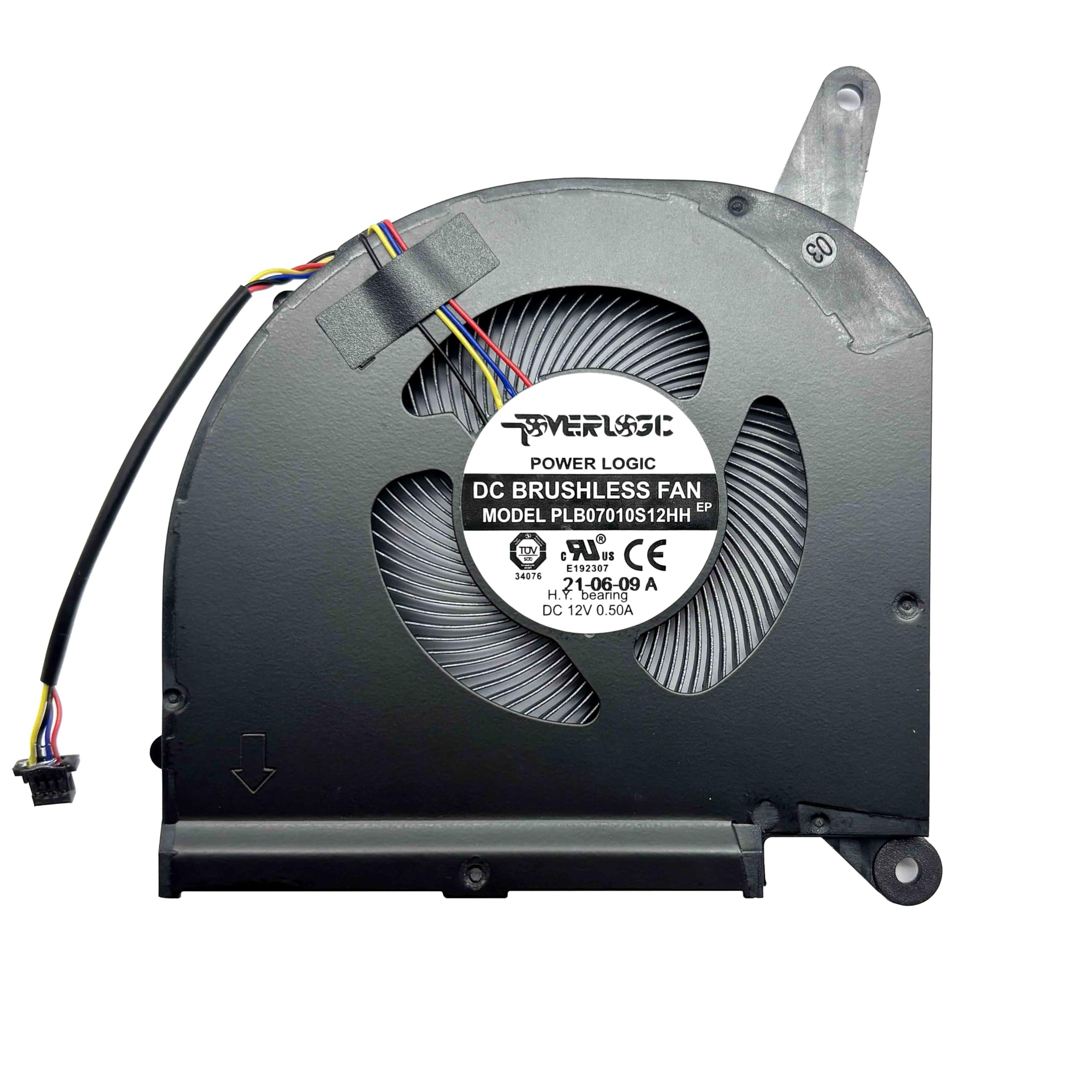 BestParts Ventola di raffreddamento di ricambio CPU + GPU per Gigabyte AERO 15 (Intel 9a generazione), per AERO 15S SA / 15S WA/XA / 15 SA/XA, P/N: RP75XA, PLB07010S12HH (non versione OLED)