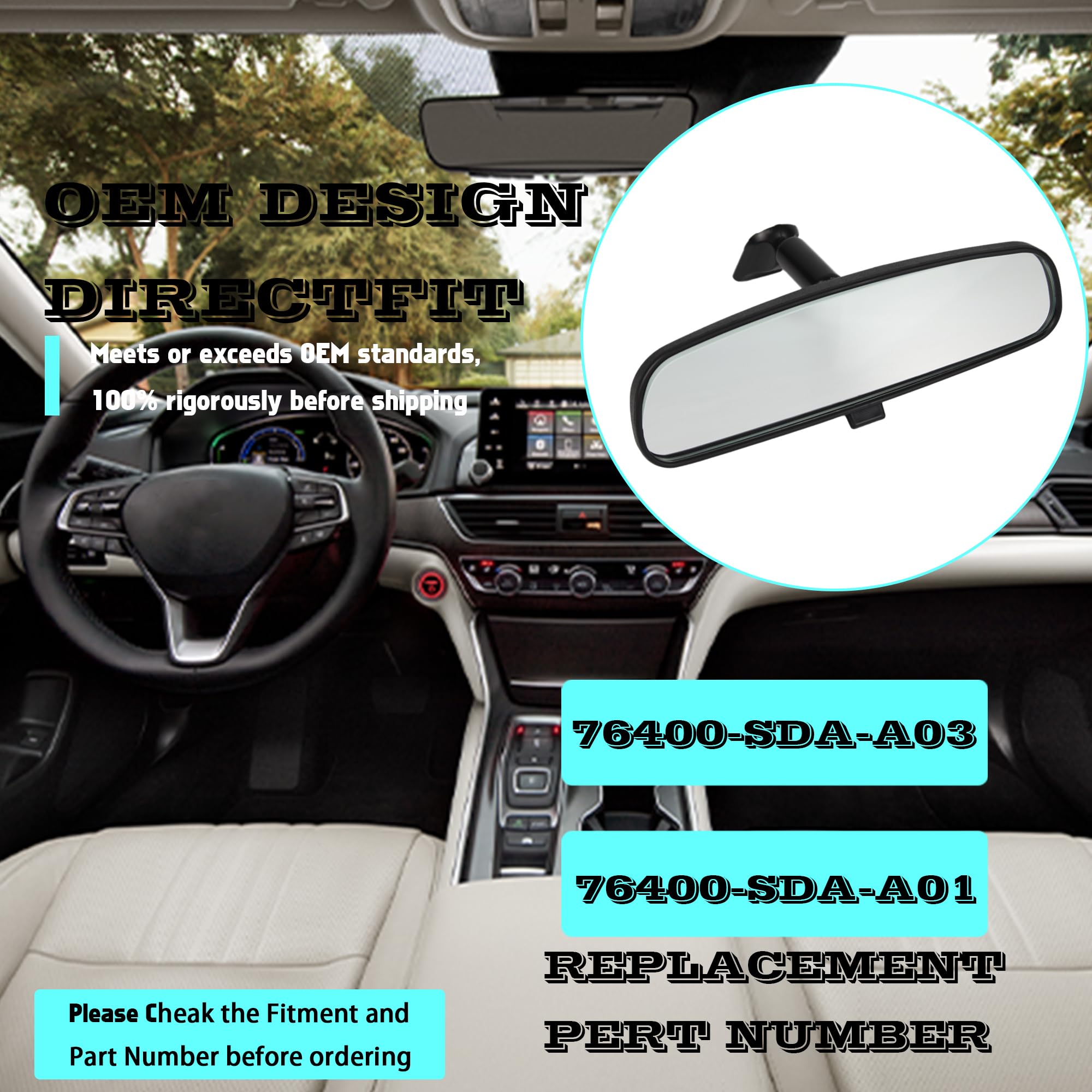 Voor Civic Voor Accord Voor Insight 2003-2013 Interieur