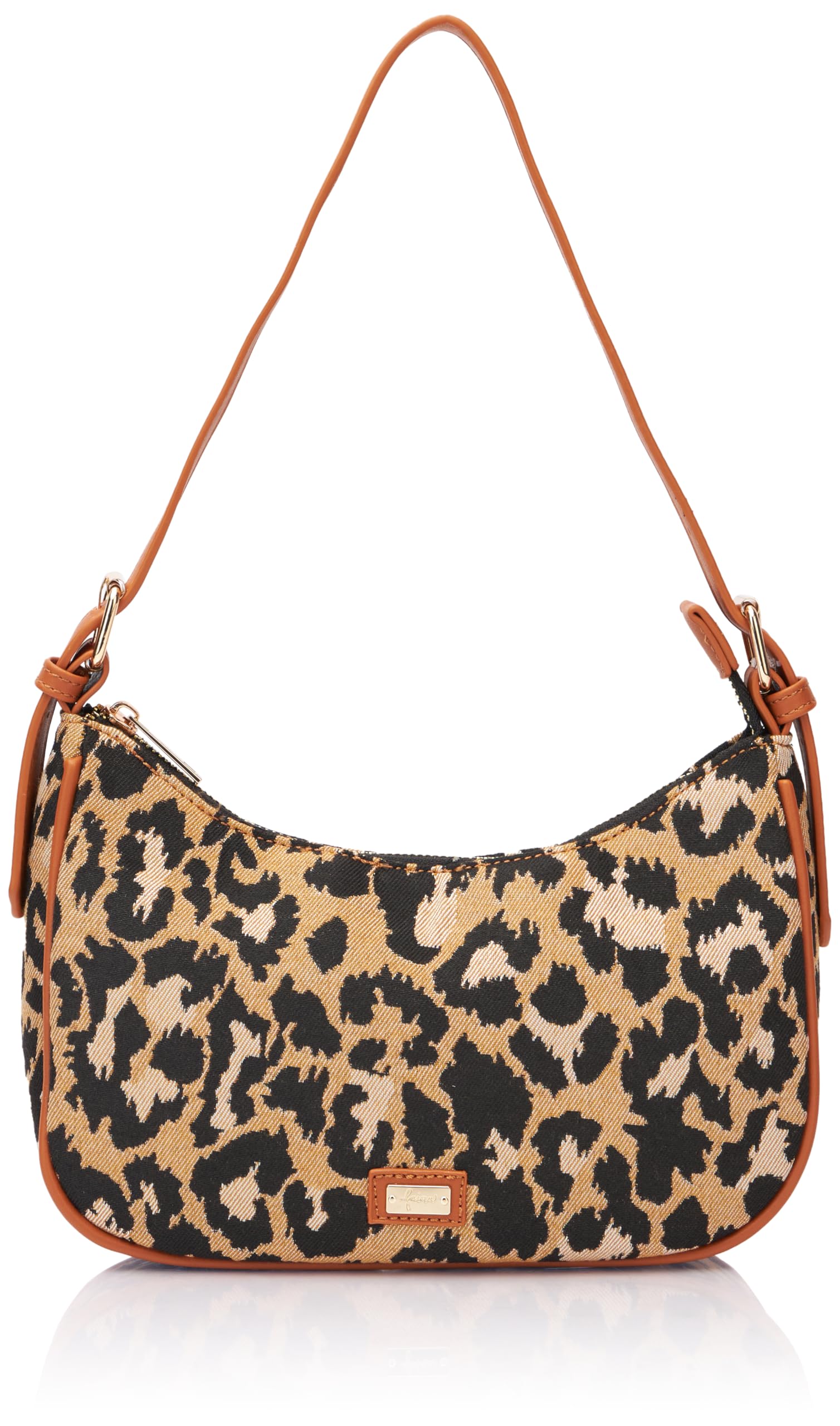 NAEMI Women's Shoulder Bag, Brown Multi-Coloured, One Size