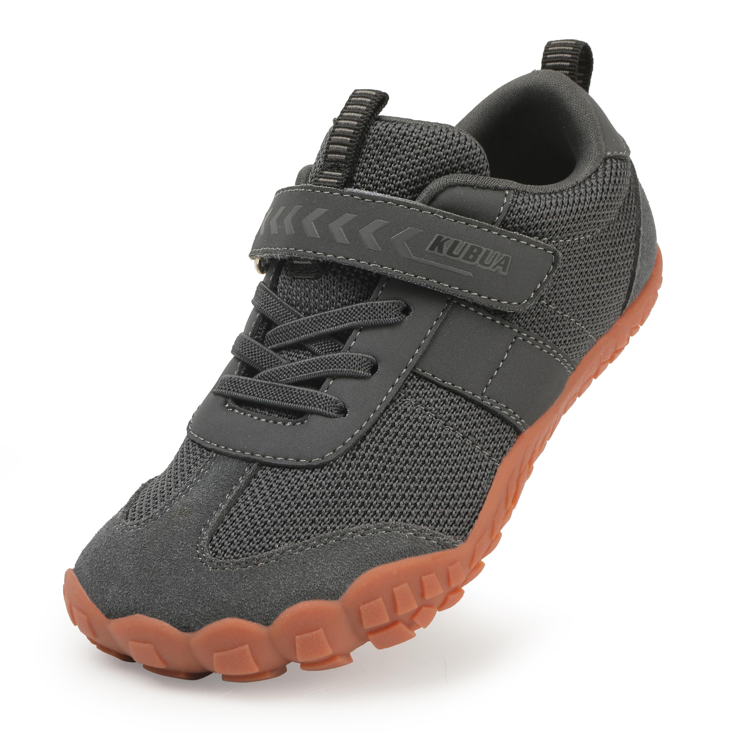 KUBUA Boys Girls Sneakers Kids Barefoot Shoes Comfort Anti-Slip Walking Shoes for Indoor Outdoor Toddler Little Big Kid