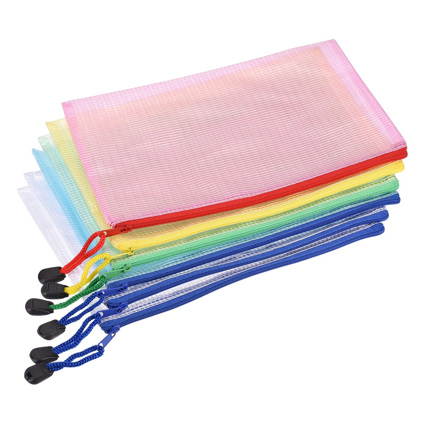 Bolsas de malla con cremallera impermeables YOKIVE para documentos B5 6