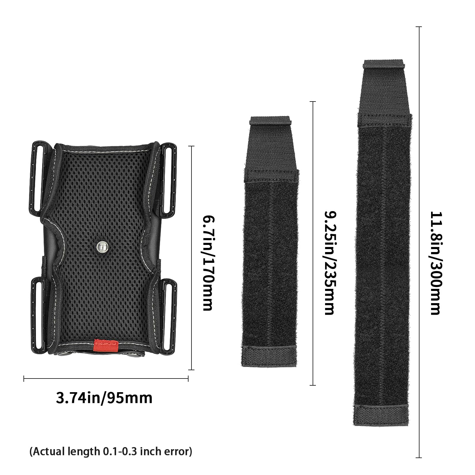 CT60 - Custodia da polso per scanner di codici a barre portatile Honeywell Dolphin CT50 CT60, portatile, con cinturino regolabile