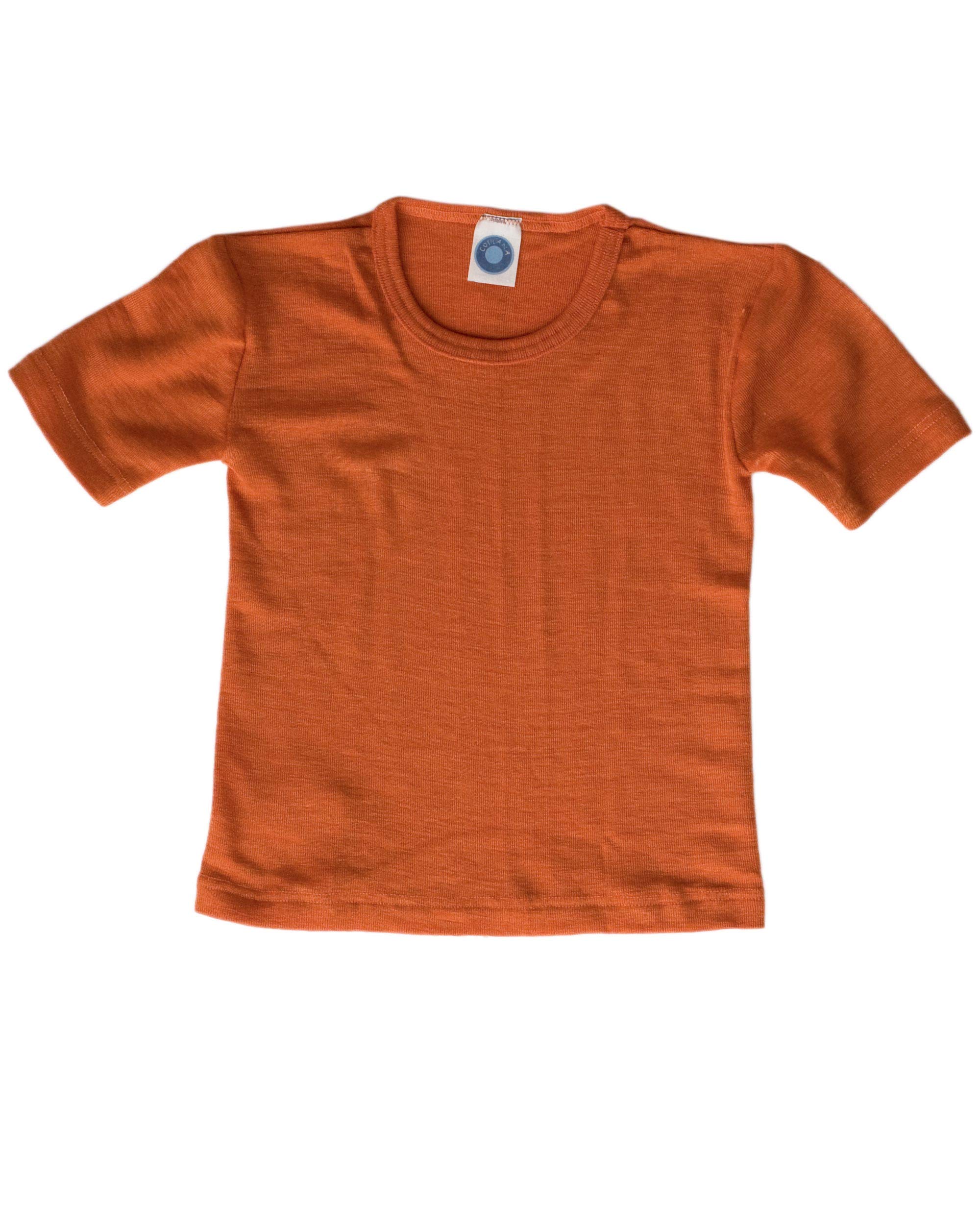 Cosilana - Maglietta intima da bambino, t-shirt, 70% lana e 30% seta