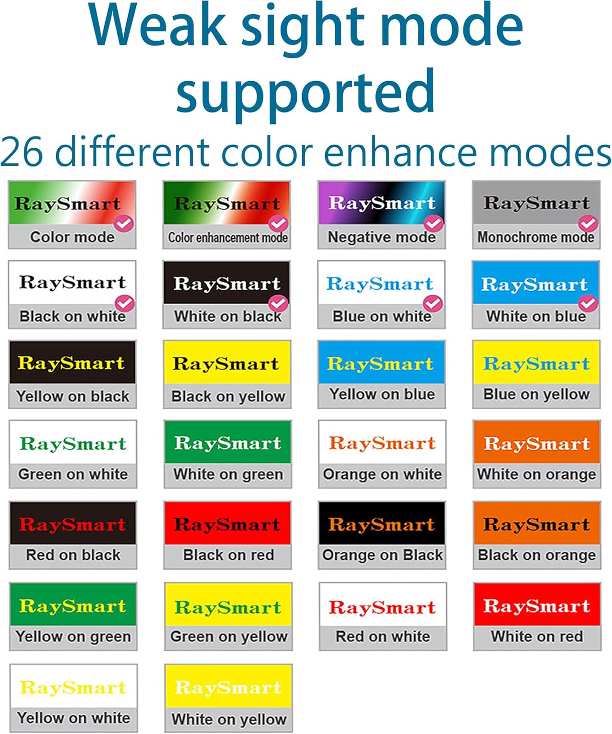 sunrayinnosv500 5 inch lcd portable high resolution digital magnifierzoom 3x 48x 9 megapixel snapshot support hdmi 1080p output supportedweak sight