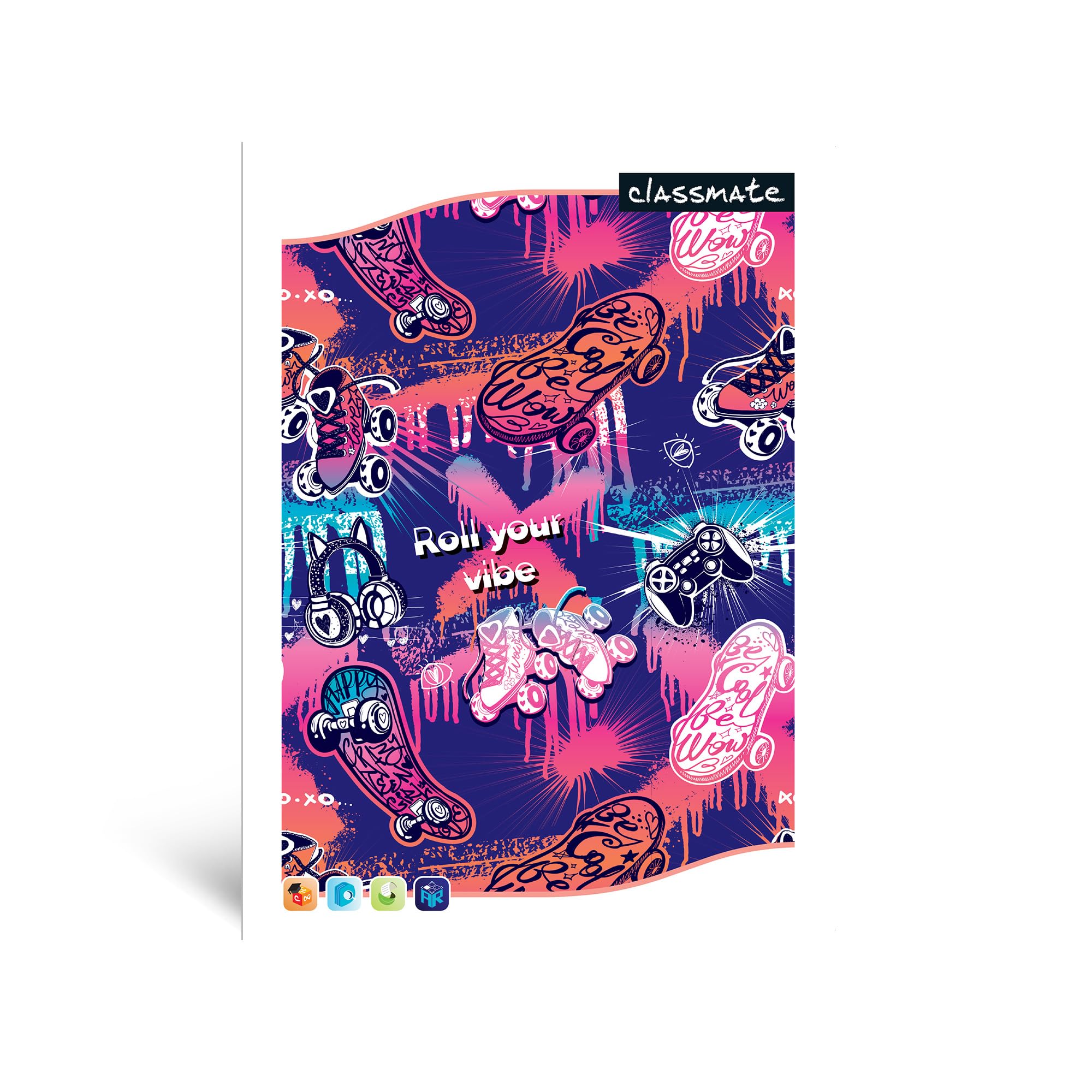 Classmate Longbook | 304 Pages | Single Line | 29.7cm x 21.0cm | Pack of 6 Notebooks | Ruled Long Size Notebook for School Students-image-43