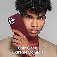 Vista 425 de GONEZ Funda para iPhone 14 Pro, compatible con Magsafe, con protector de pantalla + protector de lente de cámara, forro de microfibra suave