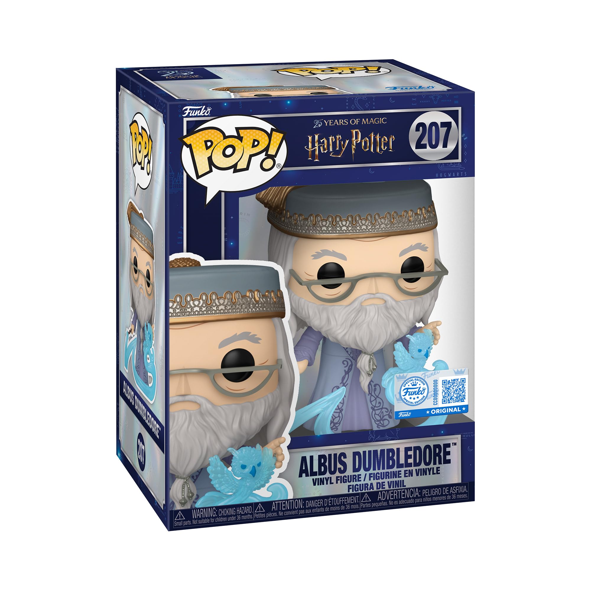 Funko Pop! Movies: Harry Potter - 25 Years of Magic - Albus Dumbledore - Exclusivo de Amazon - Figura de Vinilo Coleccionable - Idea de Regalo - Mercancía Oficial - Juguetes para niños y Adultos