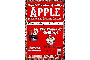 Papa's Premium Applewood, Red Oak, White Oak Authentic Grilling Pellets