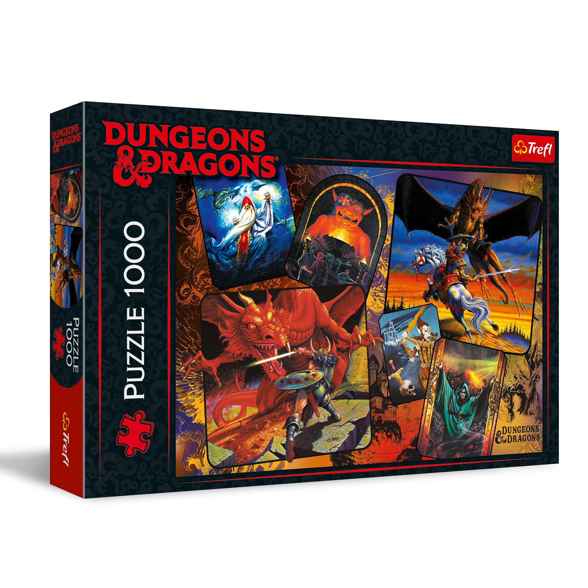 Amazon.com: Trefl Dungeons & Dragons Prime 1000 Piece Jigsaw