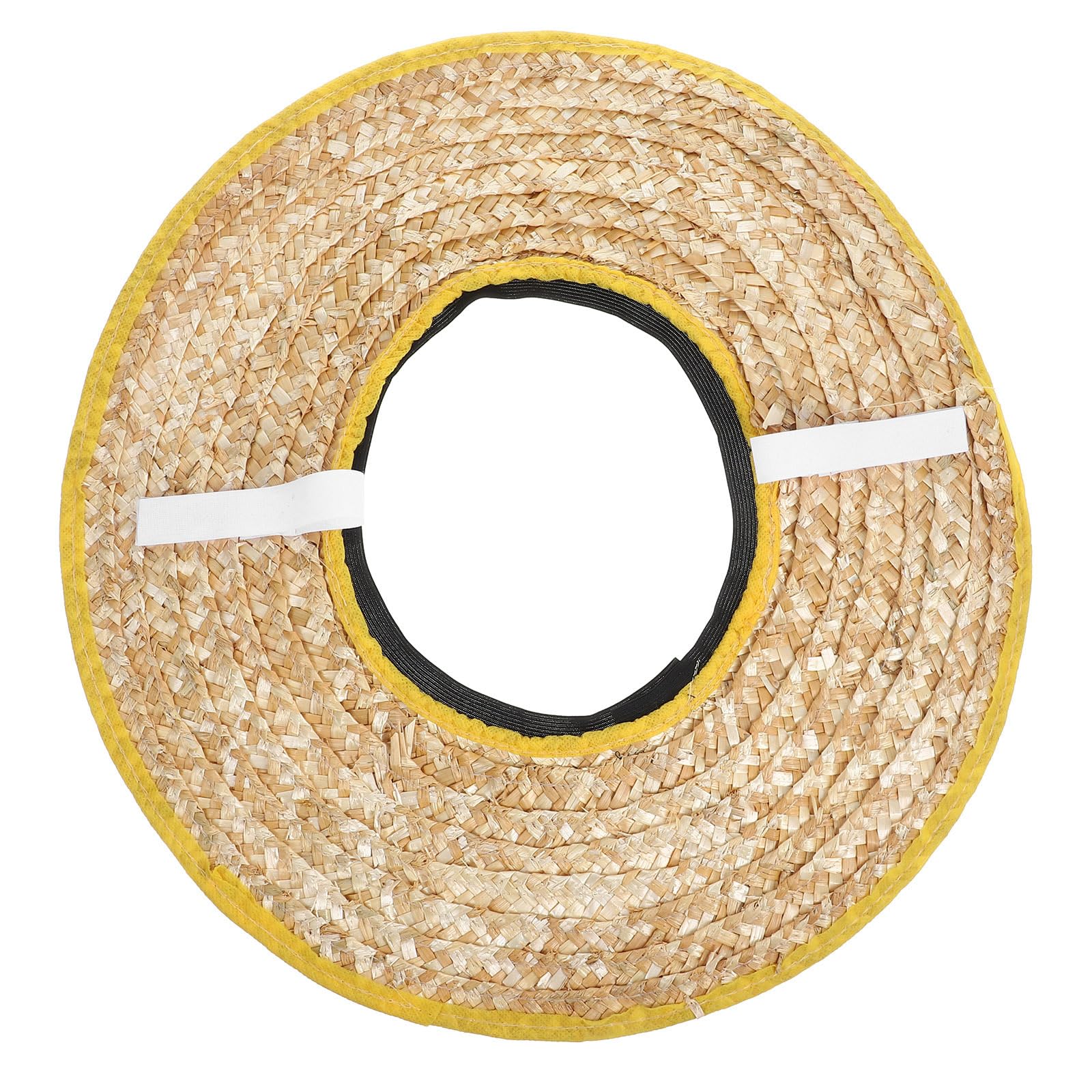 MUCKLILY Hard Hat Sun Shade Hat - Straw Sunshade Visor for Workers, Universal Fit, and Lightweight Construction, Ideal for Outdoor Safety