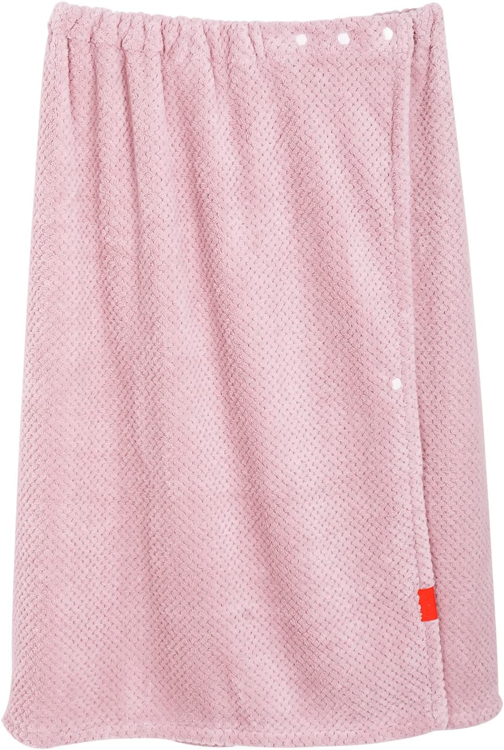 Moyishi Women's Adjustable Shower Wrap Bath Towel with Snap Closure 29 x 55 inch (Green)