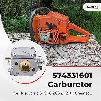 Amazon.com: NIMTEK Carburetor Carb Fits for Husqvarna 61 268 266 Amazon.com: NIMTEK Carburetor Carb Fits for Husqvarna 61 268 266