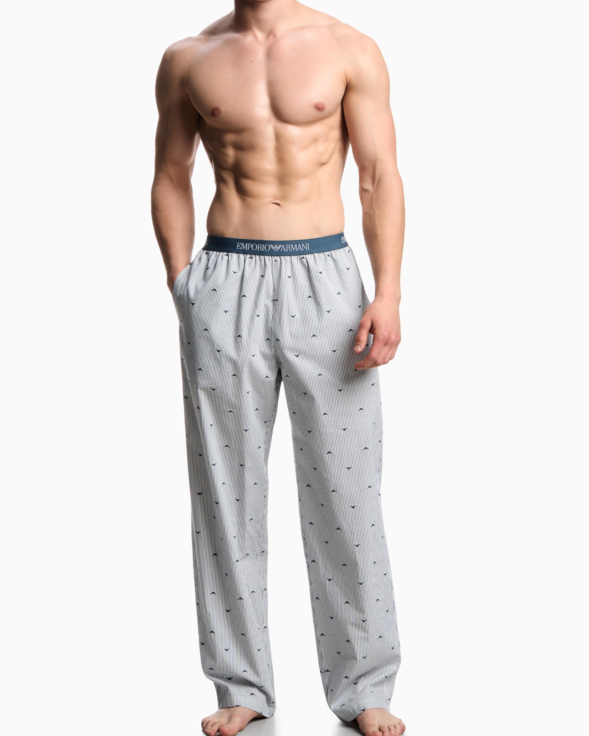 Emporio Armani Herren Pyjama Pants Pyjamaunterteil (1er Pack)