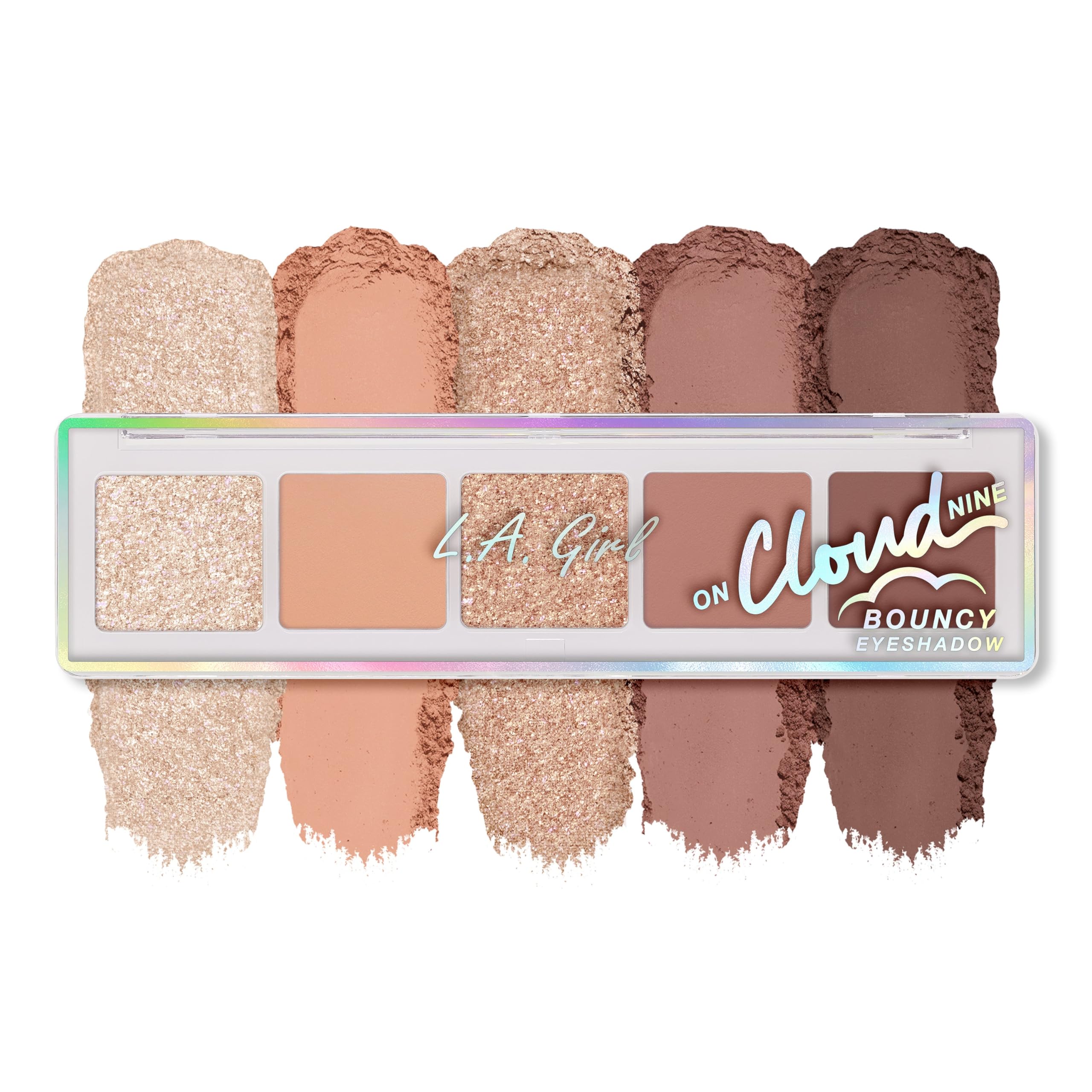 Amazon.com : L.A. Girl On Cloud Nine Bouncy Eyeshadow, Breezy Nude
