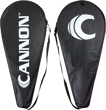 Cannon Sports Premium Padded Tennis Racket Cover Bag with Adjustable Shoulder Strap Durable & Lightweight Racquet Carrying Bag