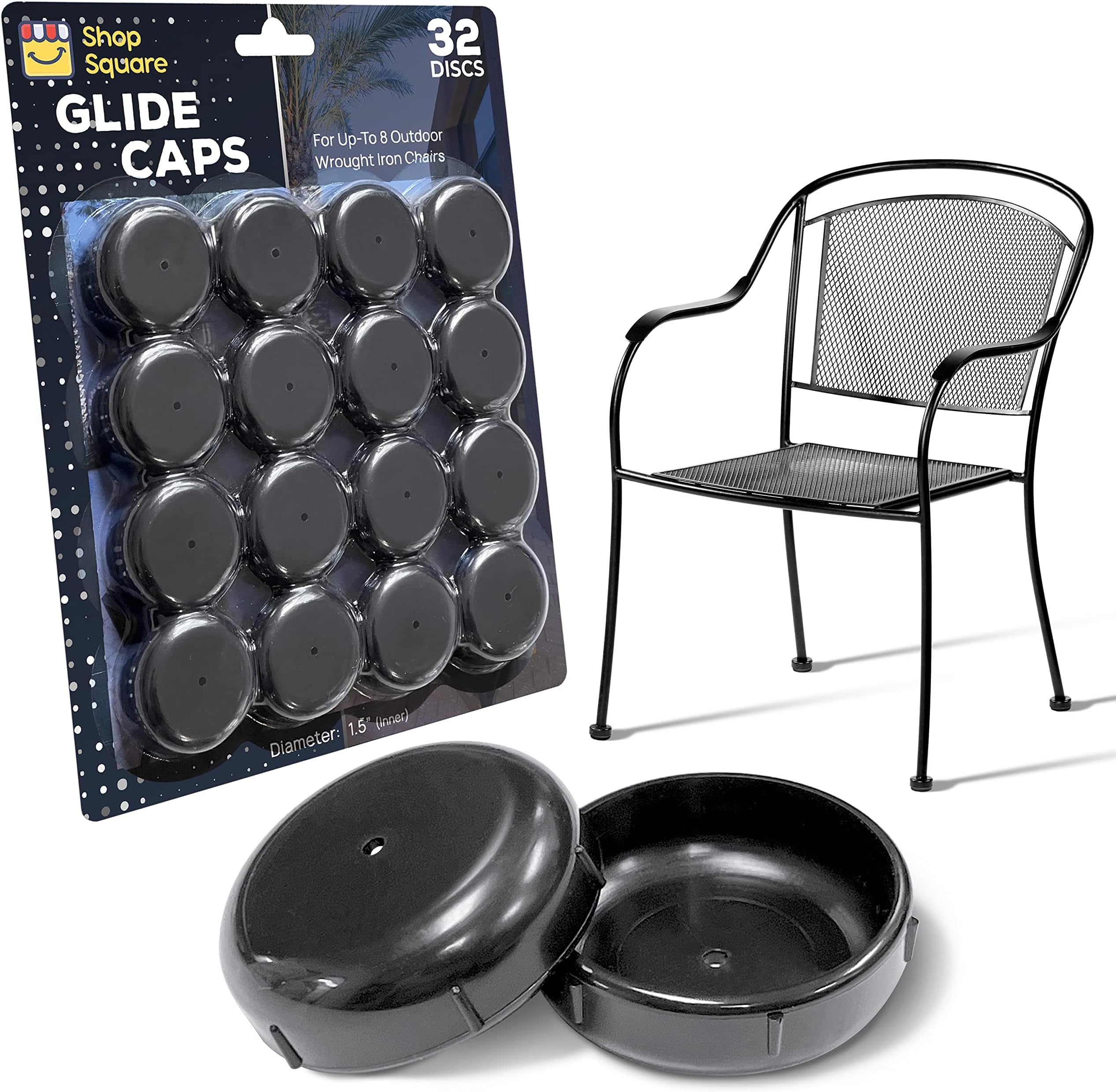 Black Leg Gliders 32 Pack