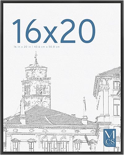 MCS 65534 - Marco para póster original 16 x 20 pulgadas color negro