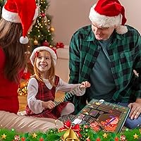 Vista 6 de Calendario de Adviento 2023, juguetes para ansiedad con 24 días de sorpresas, calendarios de Adviento de cuenta regresiva de Navidad, juguetes