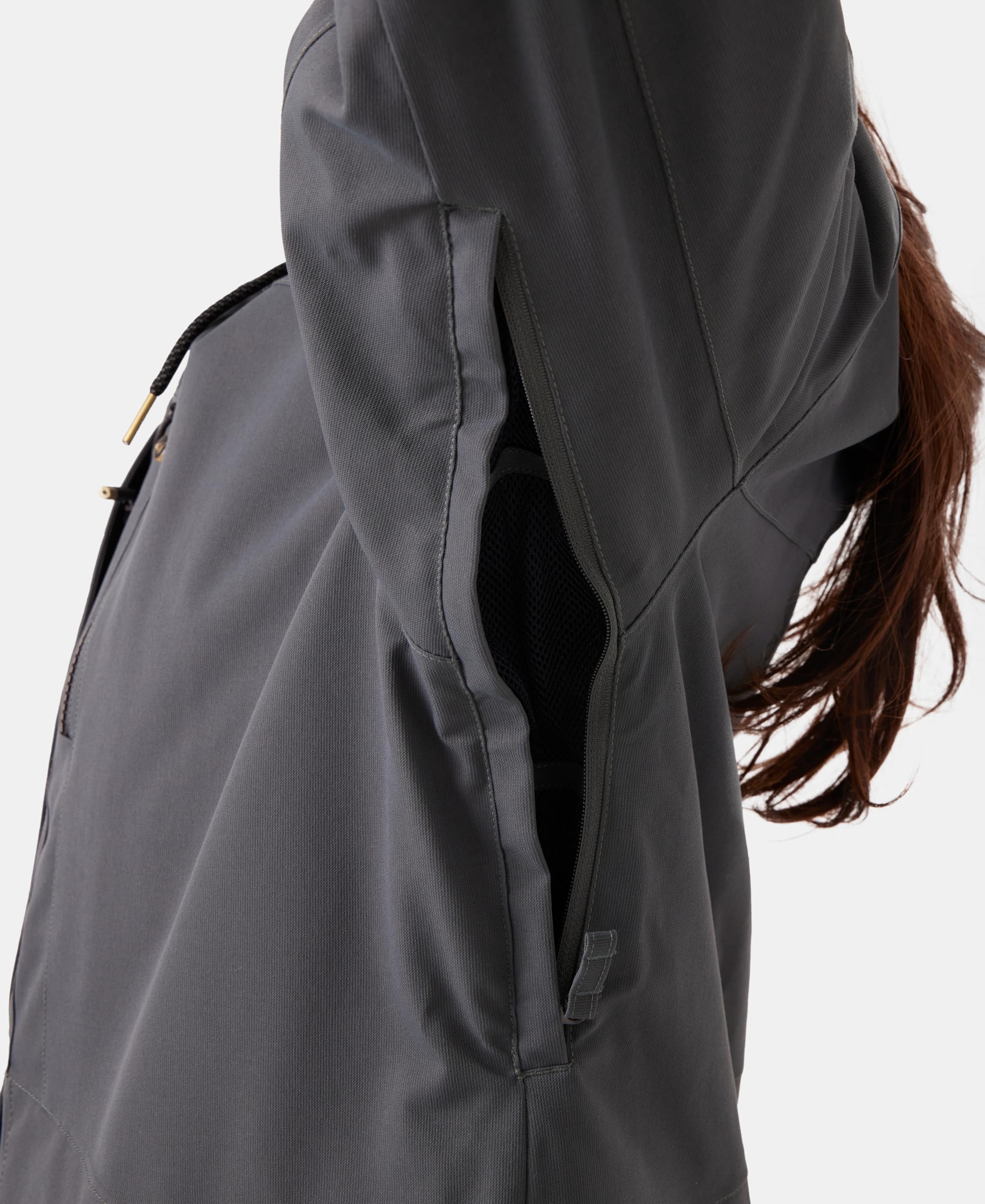 Roxy Damen Incline Parka Jacket – 15k Waterproof, Insulated, Pfas-free, Hydrosmart Collar Schneejacken (1er Pack)