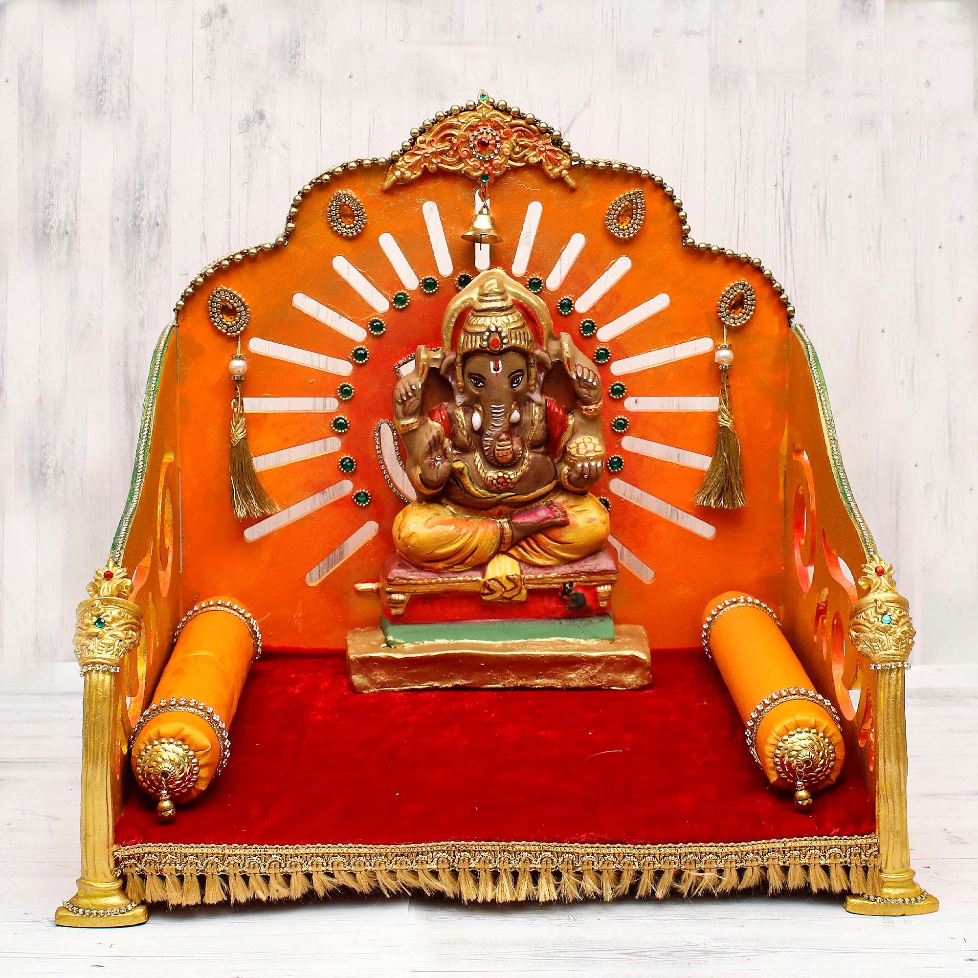 Buy Itsy Bitsy Natural Clay Ganesha Idol Mould and Make DIY Kit