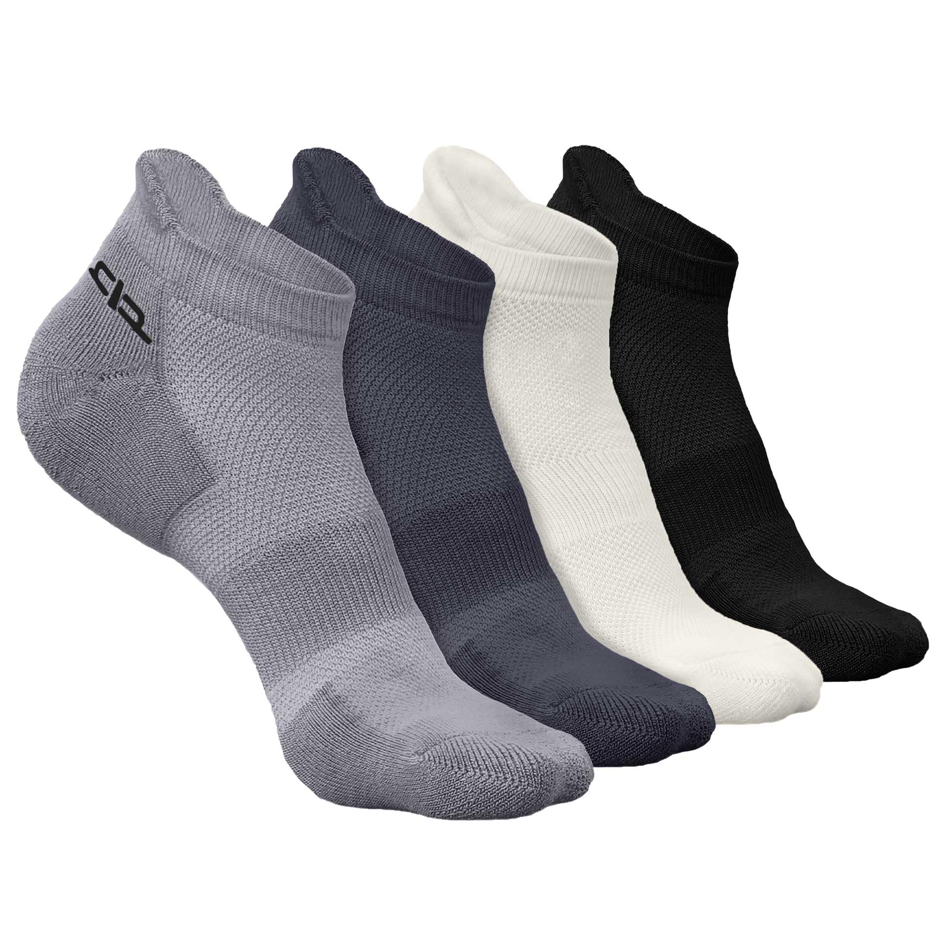 Bamboo Ankle Socks for Men | Odour-Free and Breathable | Padded Base and Anti-bacterial | 3X Softer Than Regular Socks