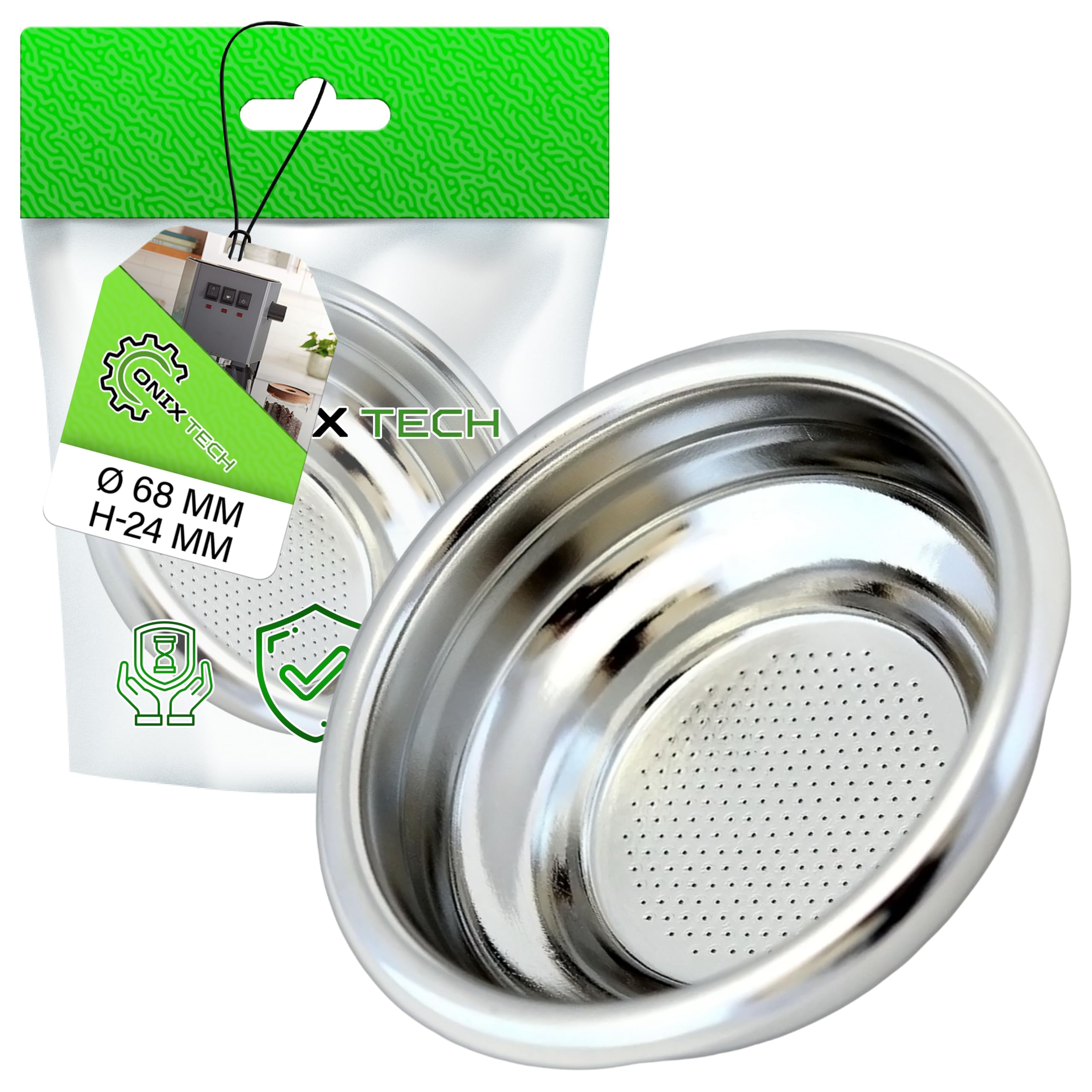 Portafiltro E Cestello Per Macchina Caffè Homix - 51mm, Compatibile Con Modelli Espresso - Foto 2