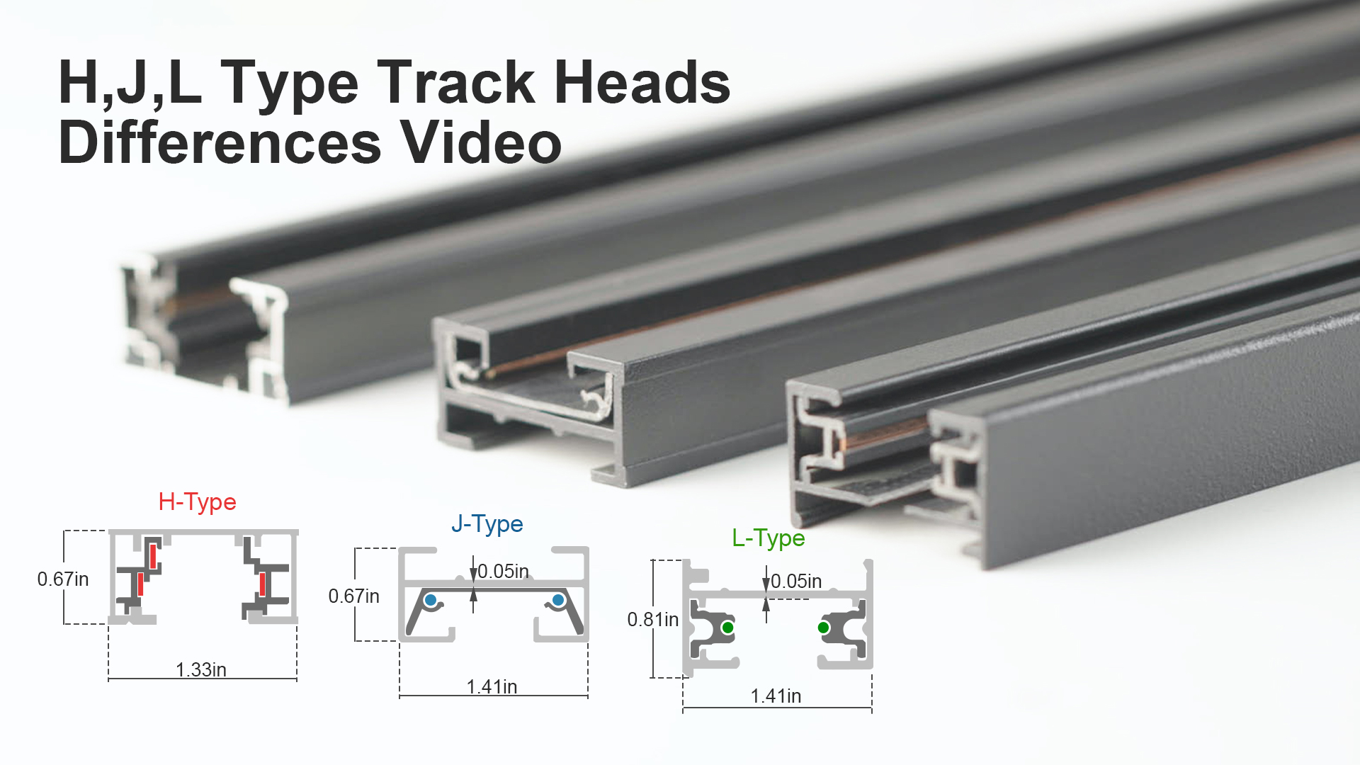 Image of mirrea Black H Type 4-feet Track for Ceiling Track Lighting