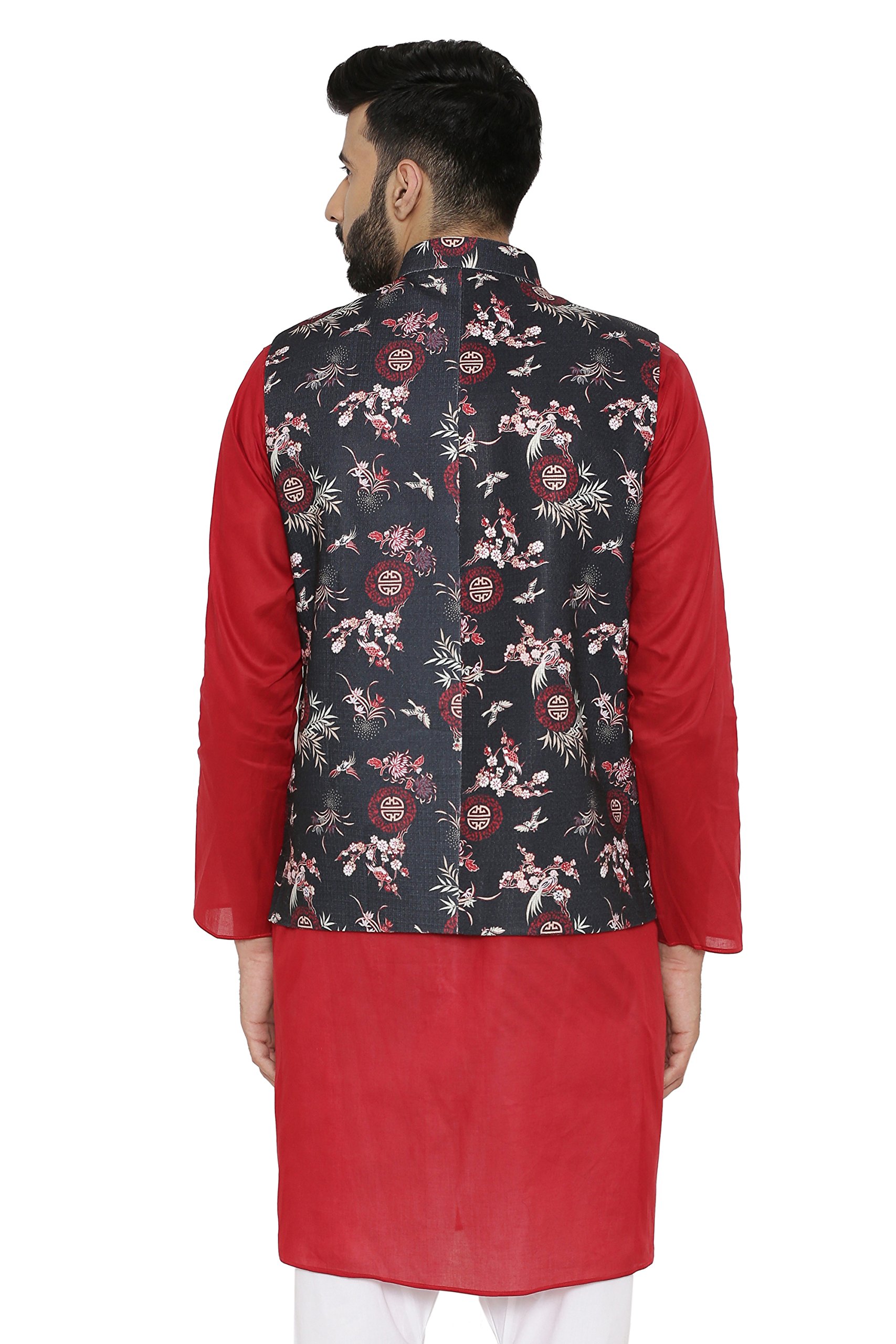 WINTAGE Men's Premium Rayon Waistcoat 1