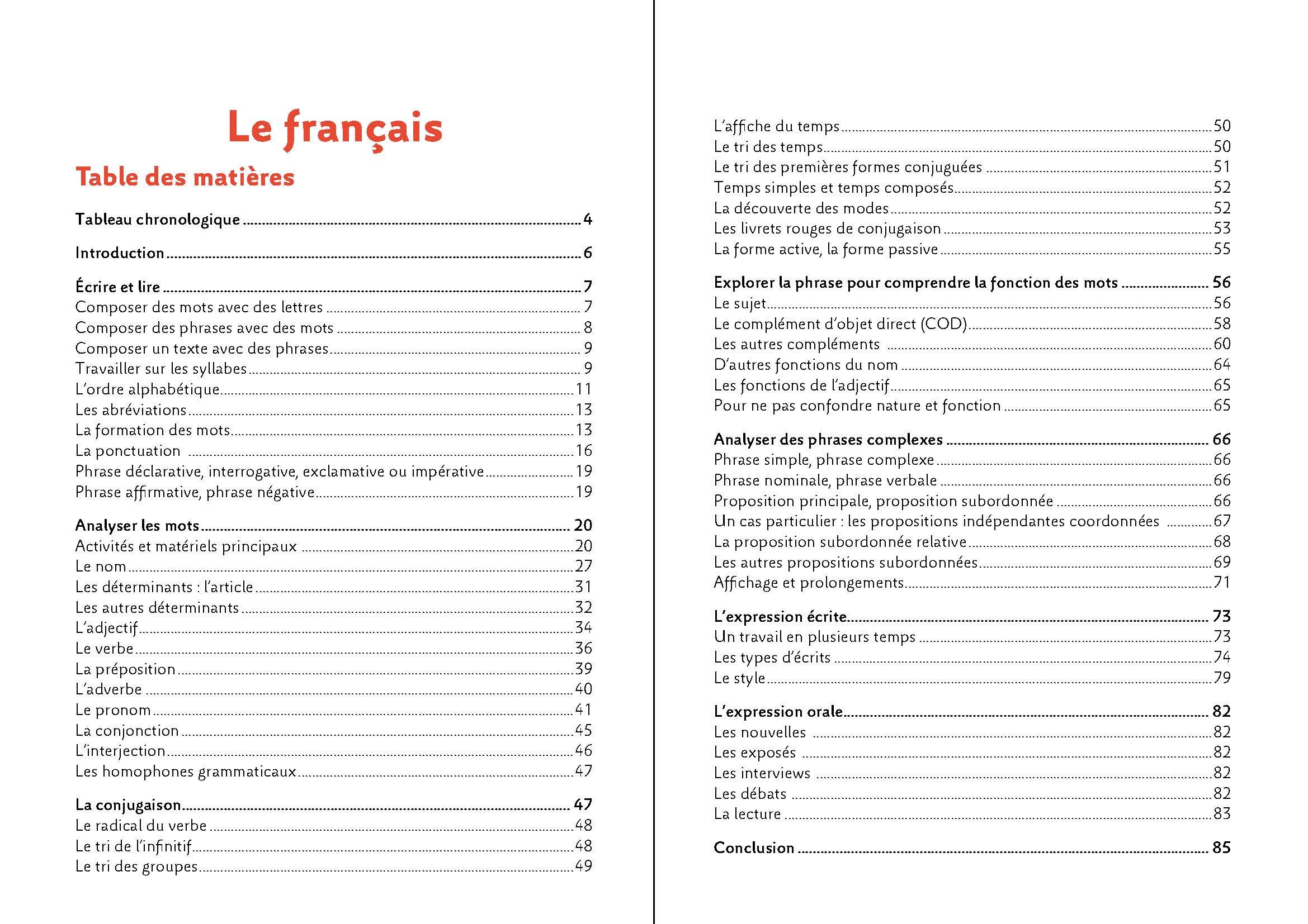 Montessori Pas à Pas : Le français, Les maths 6 - 12 ans