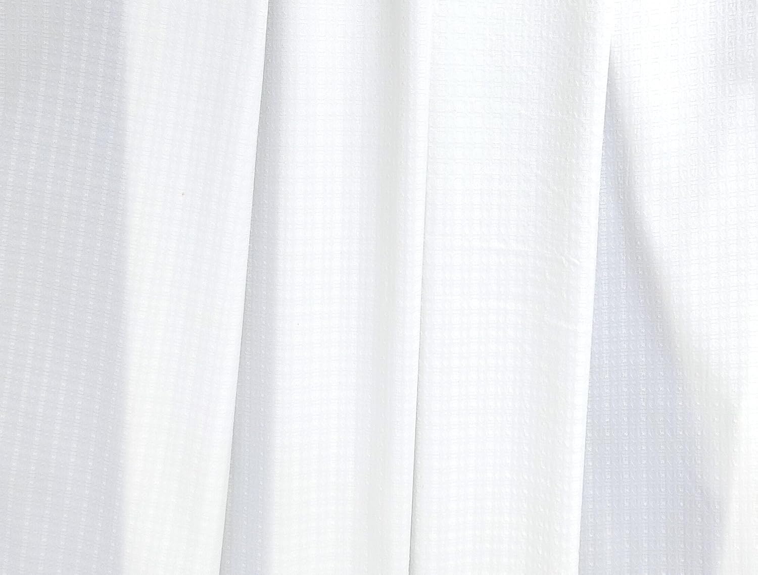 White & Ivory Fabric Yardage – Neutral Sewing, Quilting & DIY Crafts Fabric by The Linen Lab (Jacquard Span White, 3 Yard pre Cut)