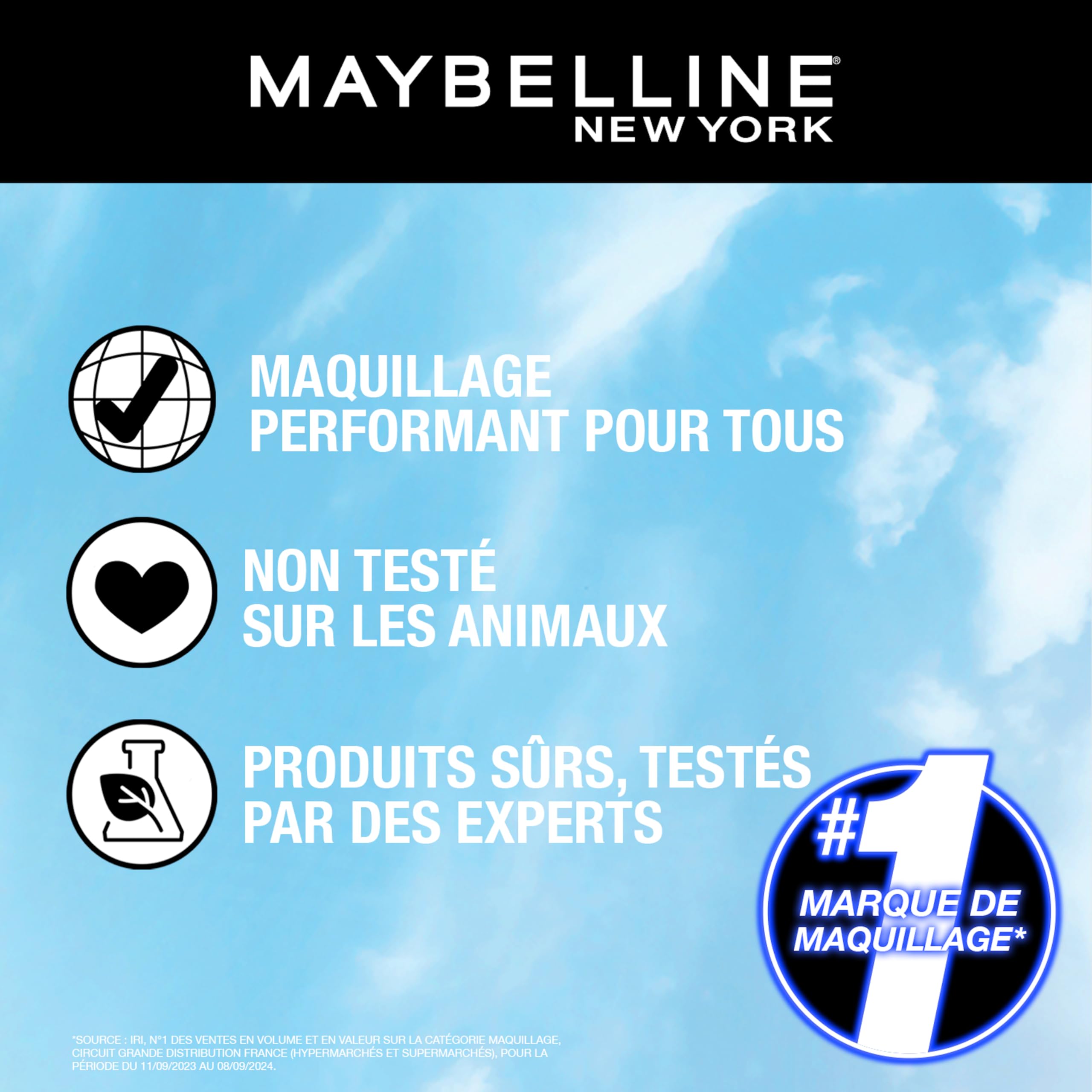 Maybelline New York - Vernis Soin des Ongles - Top Coat Séchage Rapide - Sublime la Brillance - Protège le Vernis pour une Tenue Longue Durée - Superstay Ink Bonder - 12 ml