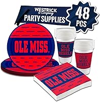 Vista 22 de UTSA Roadrunners Party Supplies - Juego de 48 piezas con licencia oficial: vasos de plástico para bebidas de 16 onzas, platos de papel de 9