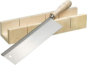 kwb Schneidlade inkl. Feinsäge 250 mm, f. Winkel-Schnitte in Holz-Leisten u. Ä.