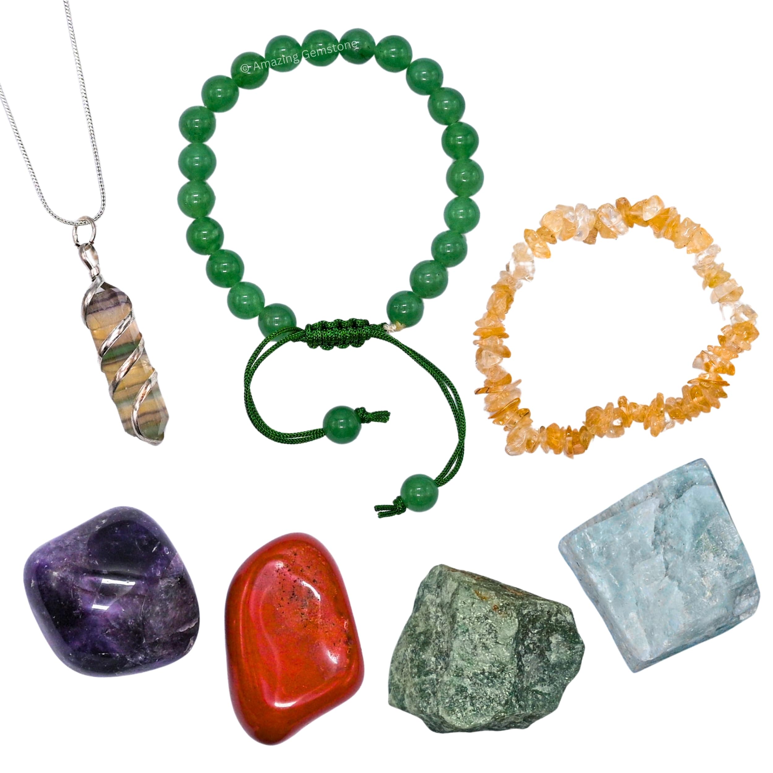 Amazon.com: Amazing Gemstone Virgo Gifts Zodiac Crystal Kit for