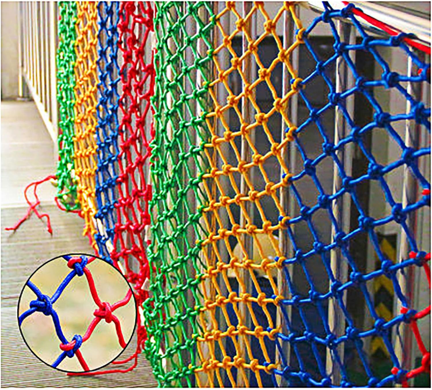 Climbing Rope Net Playground Ribbon Net Fall Protection