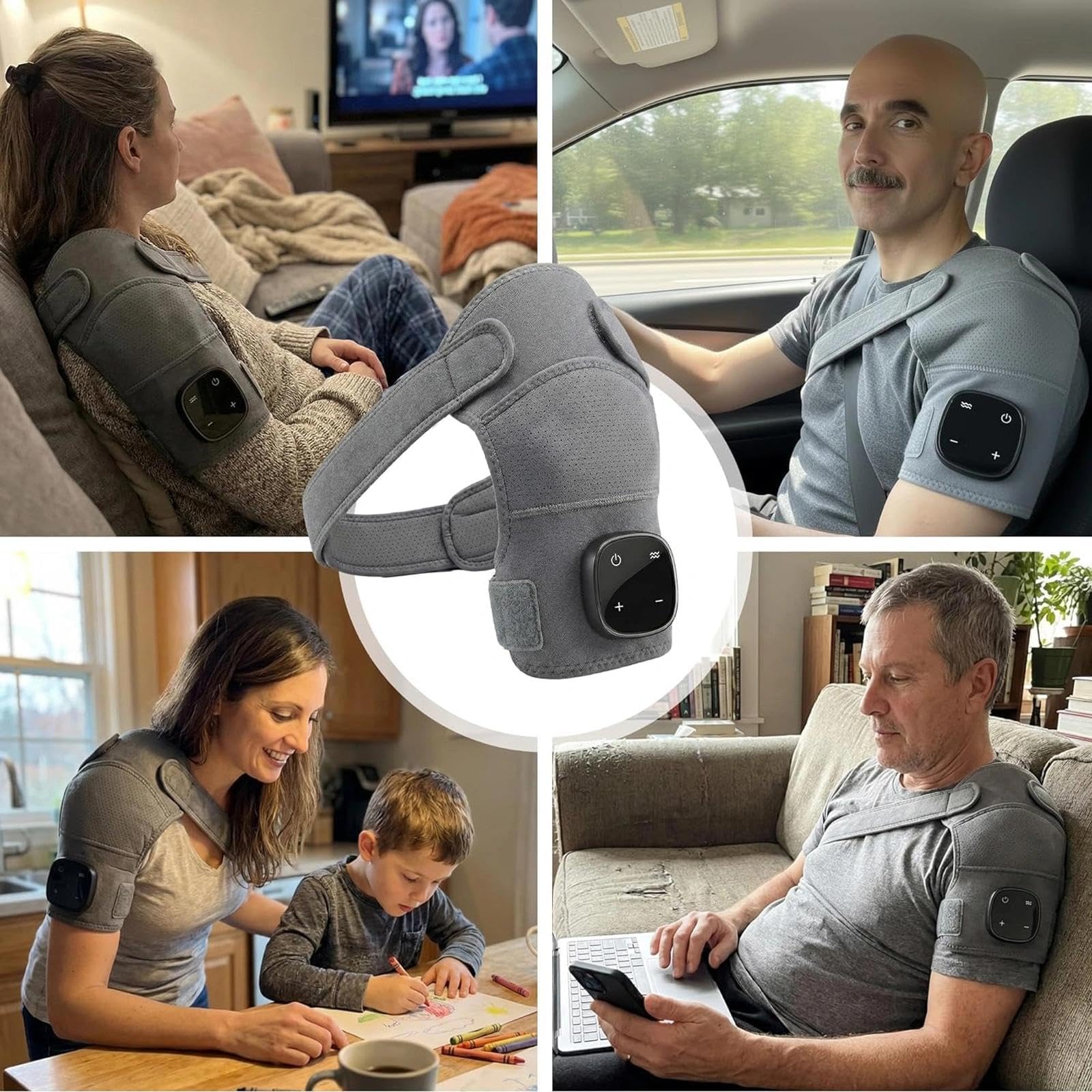 Triple Method Shoulder Massager