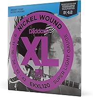 Vista 36 de D'Addario XL EXL110-3D - Cuerdas de níquel para guitarra eléctrica de 6 cuerdas, entonación perfecta, sensación consistente, durabilidad fiable