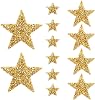 12Pcs Star Iron on Patches,Star Patches,Iron on Stars,Gold Iron on Patches,Star Rhinestones,Star Patches Iron on,Iron on Star Patches,Star Patches for Clothes,Rhinestone Applique,Sequin Star Patches